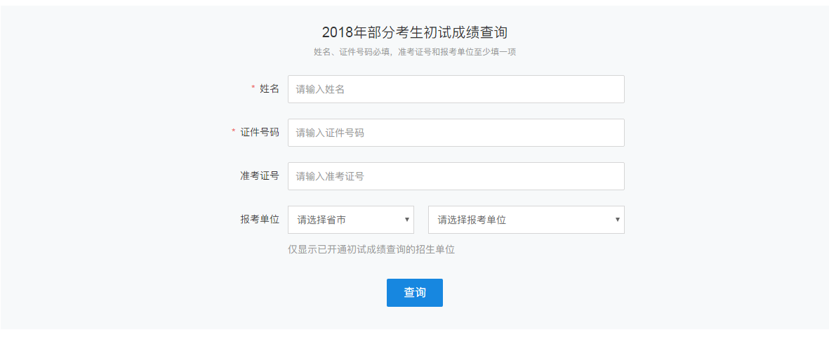 MBA考試成績查詢