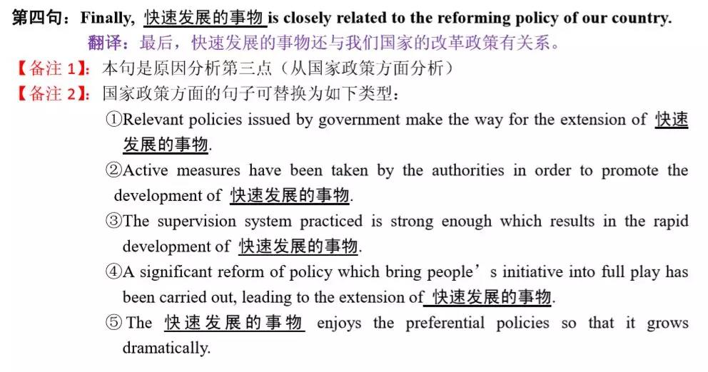 MBA聯考英語大小作文得分模板匯總！