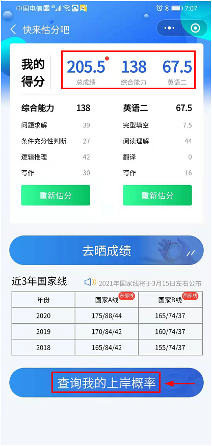 考研估分入口！2021MBA真題及答案，2021MBA在線估分系統入口