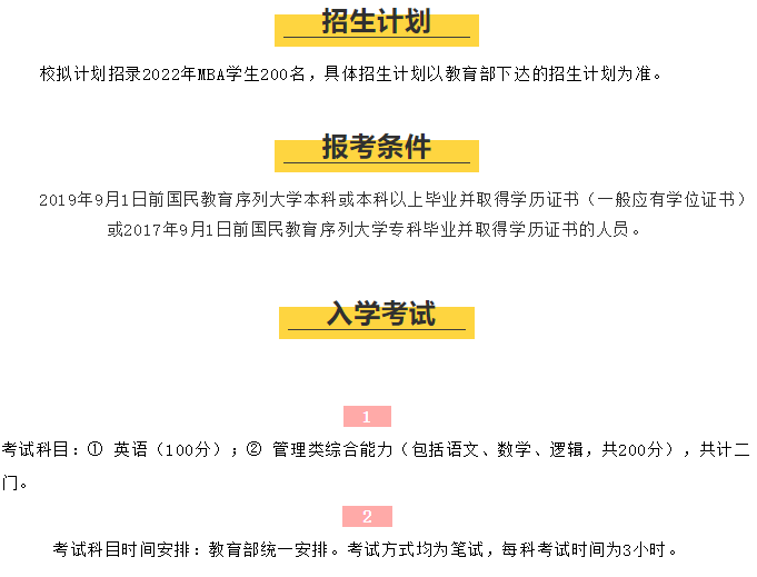 2022年南昌大學上海研究院（MBA雙證）招生簡章