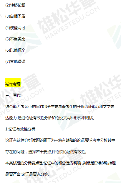 必看!2022考研全國聯考管理類(MBA/MEM/MPA等)綜合能力考試大綱! 必看!2022考研全國聯考管理類(MBA/MEM/MPA等)綜合能力考試大綱!